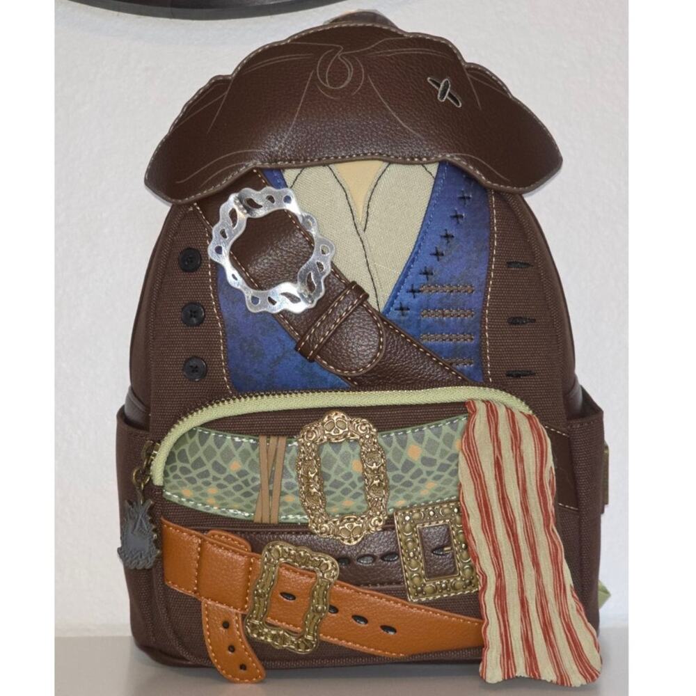 Loungefly Disney Pirates of the Caribbean Jack Sparrow Cosplay Mini Backpack